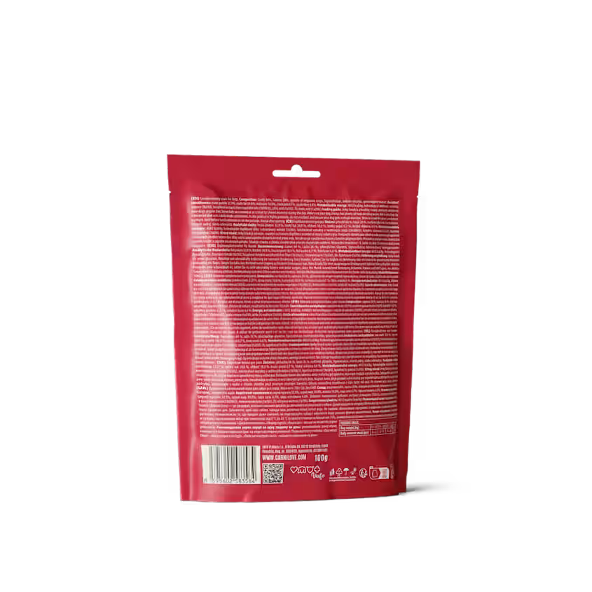 Hundegodbidder Jerky med Kalkun & Lam fra Carnilove - Korn- & Glutenfri