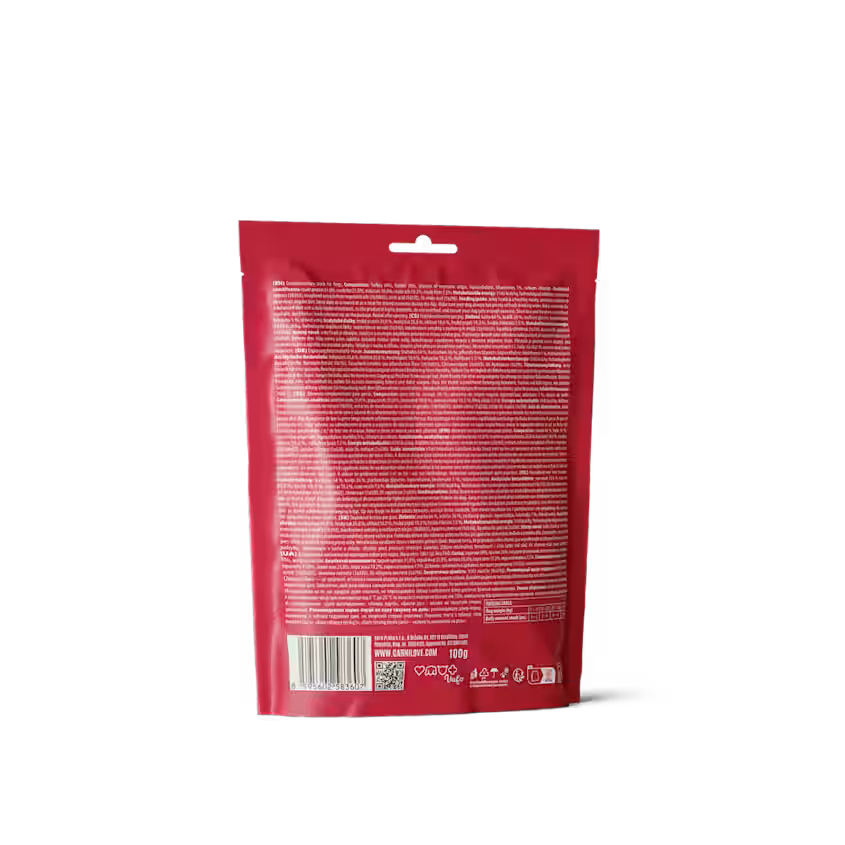 Hundegodbidder Jerky med Kalkun & kanin fra Carnilove - Korn- & Glutenfri