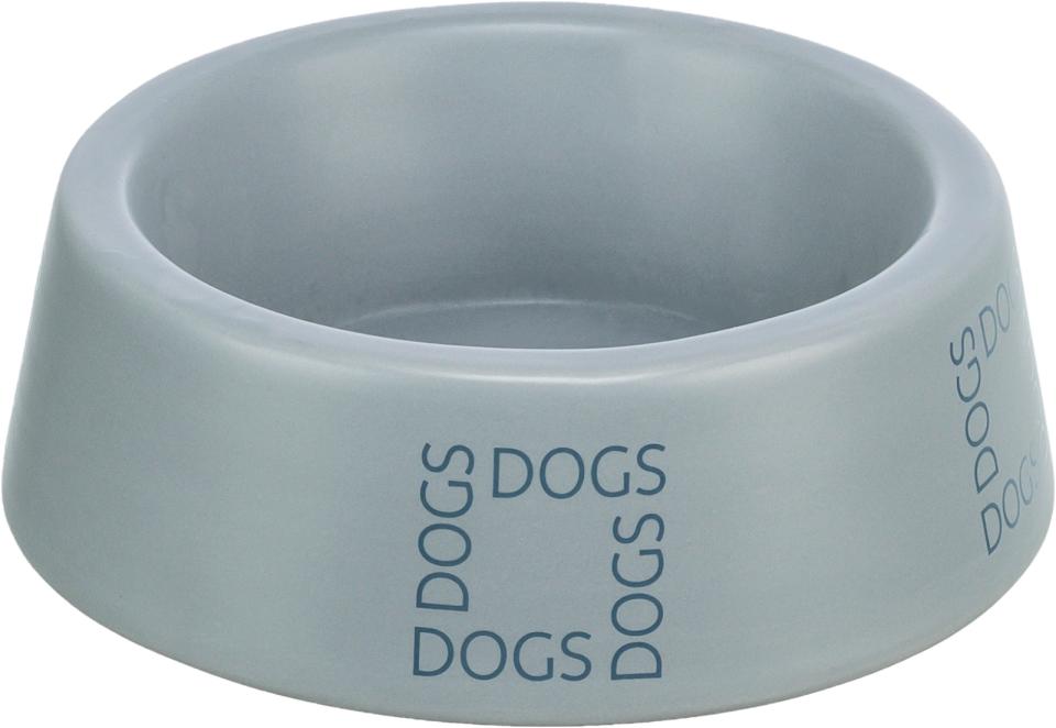 Foderskål i keramik til hund. 1 liter