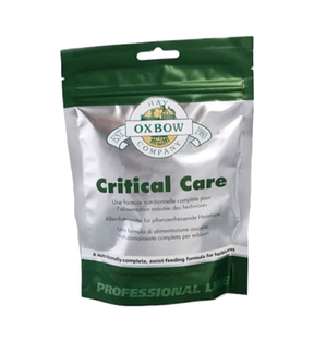 141 g - OXBOW CRITICAL CARE. Tilskudsfoder til kaniner og andre gnavere