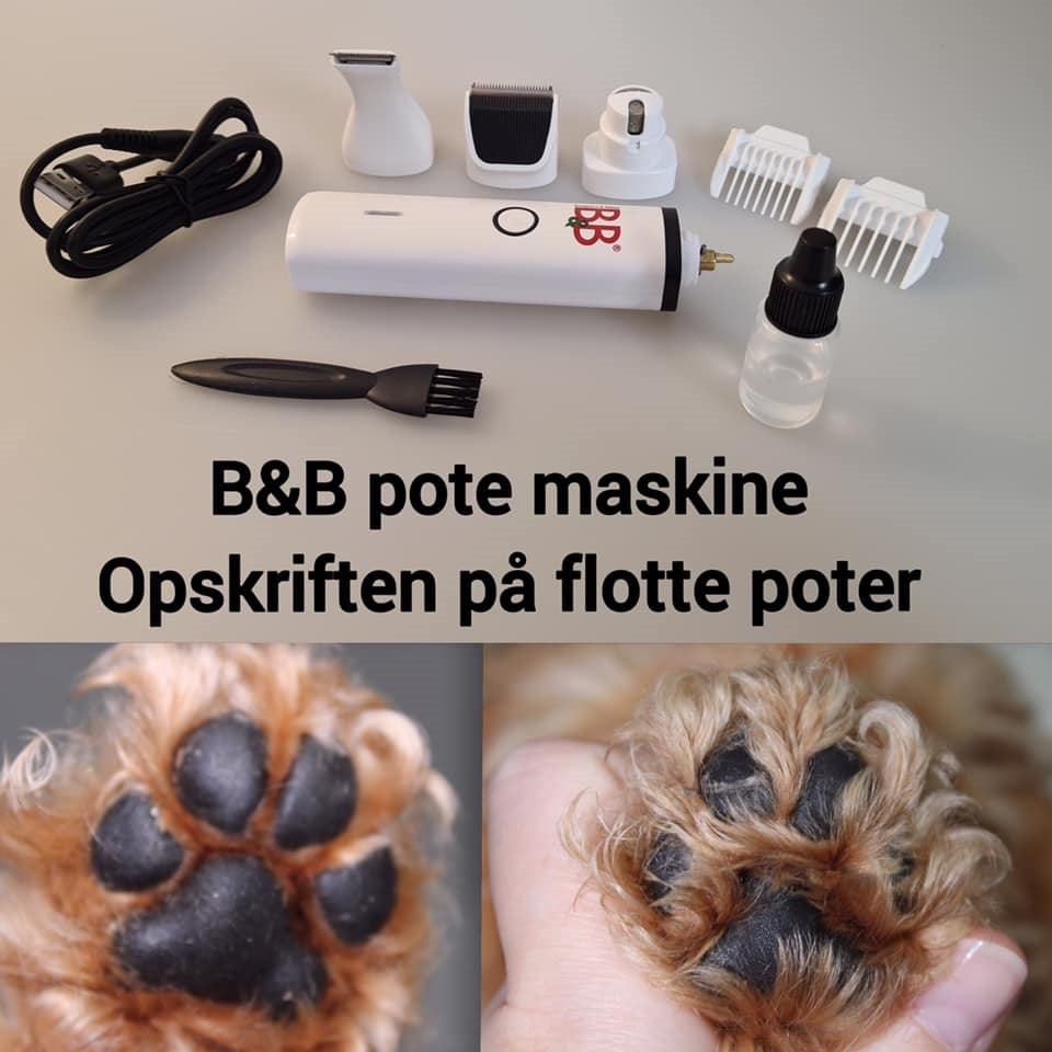 Pote og negle klippemaskine fra B & B 2i1