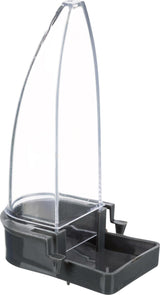 Vand- og foder automat til småfugle med bred bund