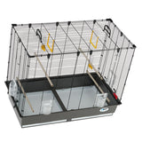 Fuglebur til undulater fra Ferplast, Floor 6, 87 x 46,5 x 70cm