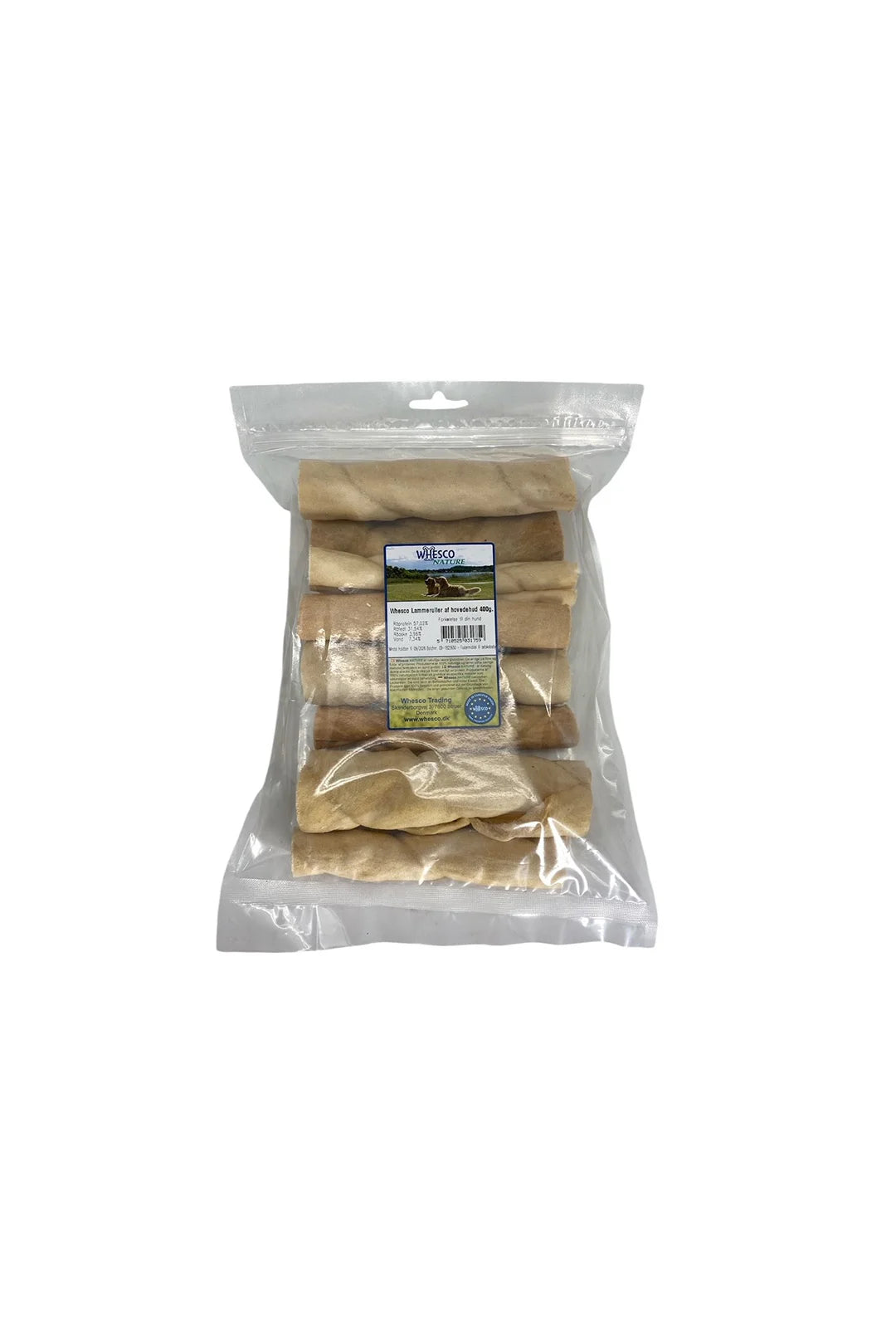 Lammeruller af hovedhud 400g