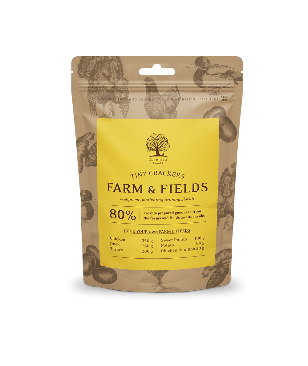 ESSENTIAL ESSENTIAL FARM & FIELDS TINY CRACKERS 100G