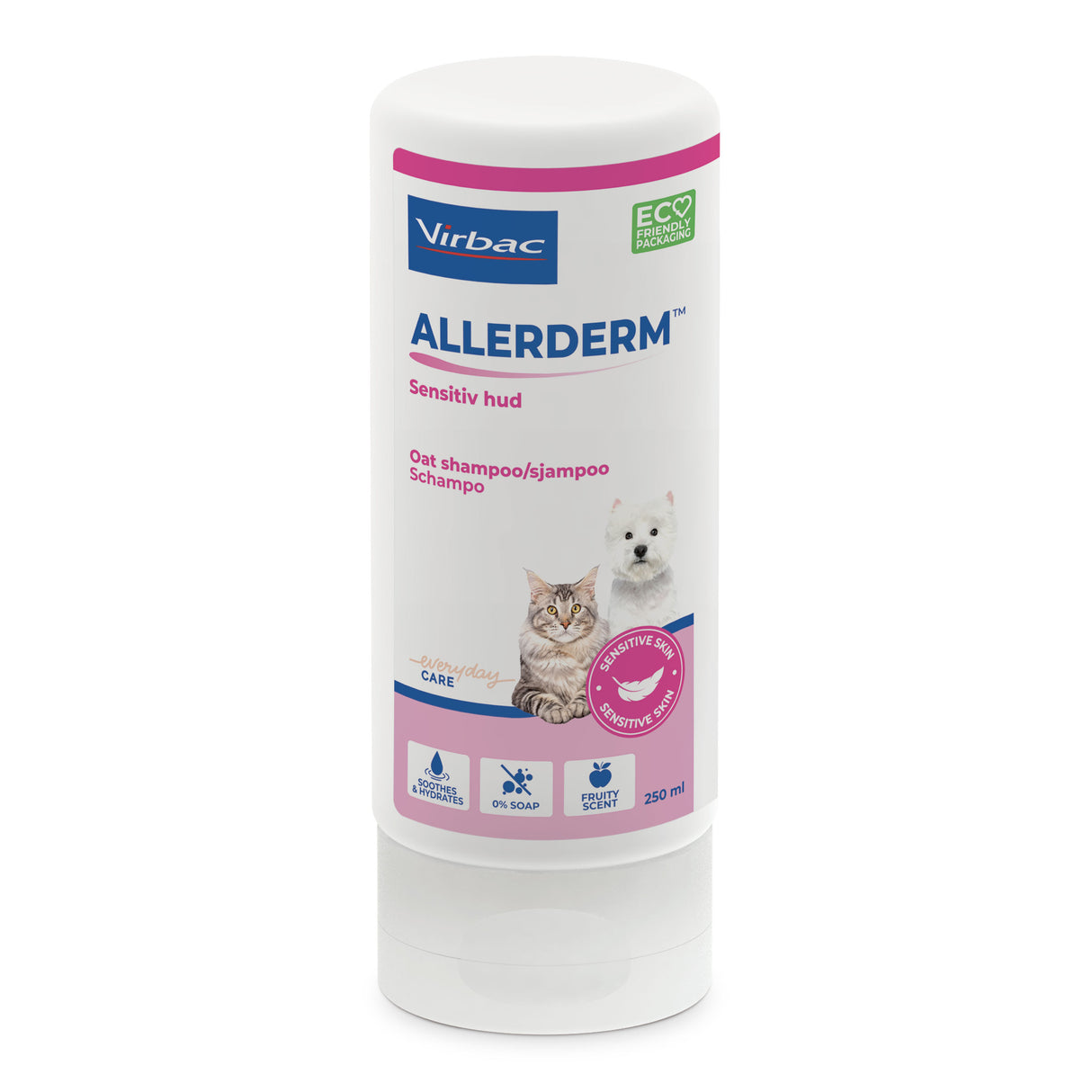 Allerderm Oat Sensitiv Hud Shampoo 250 ml