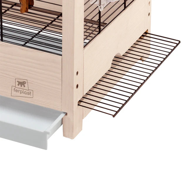 Fuglebur til undulater fra Ferplast, Juliet 6, 81 x 41 x 64cm