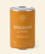 Vådfoder fra Essential til Hunde - Kingdom (Vildsvin & Svin)