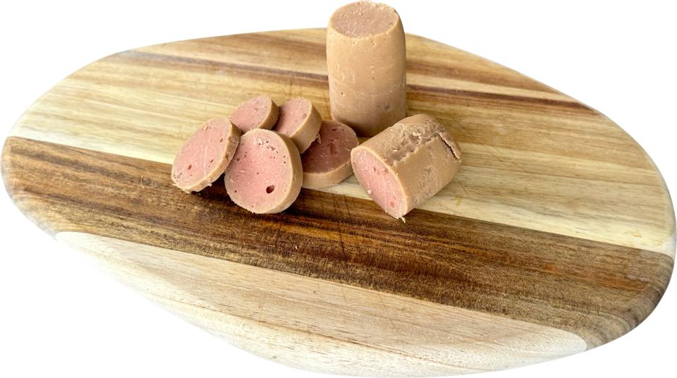 Hundegodbid, Trænings pølse med and