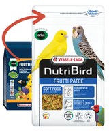 Fuglefoder til fugle i vækst og fæld, fra Nutribird Frutti Patee