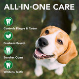 Tandpleje Spray Vet´s Best, til hunde med reb-bold