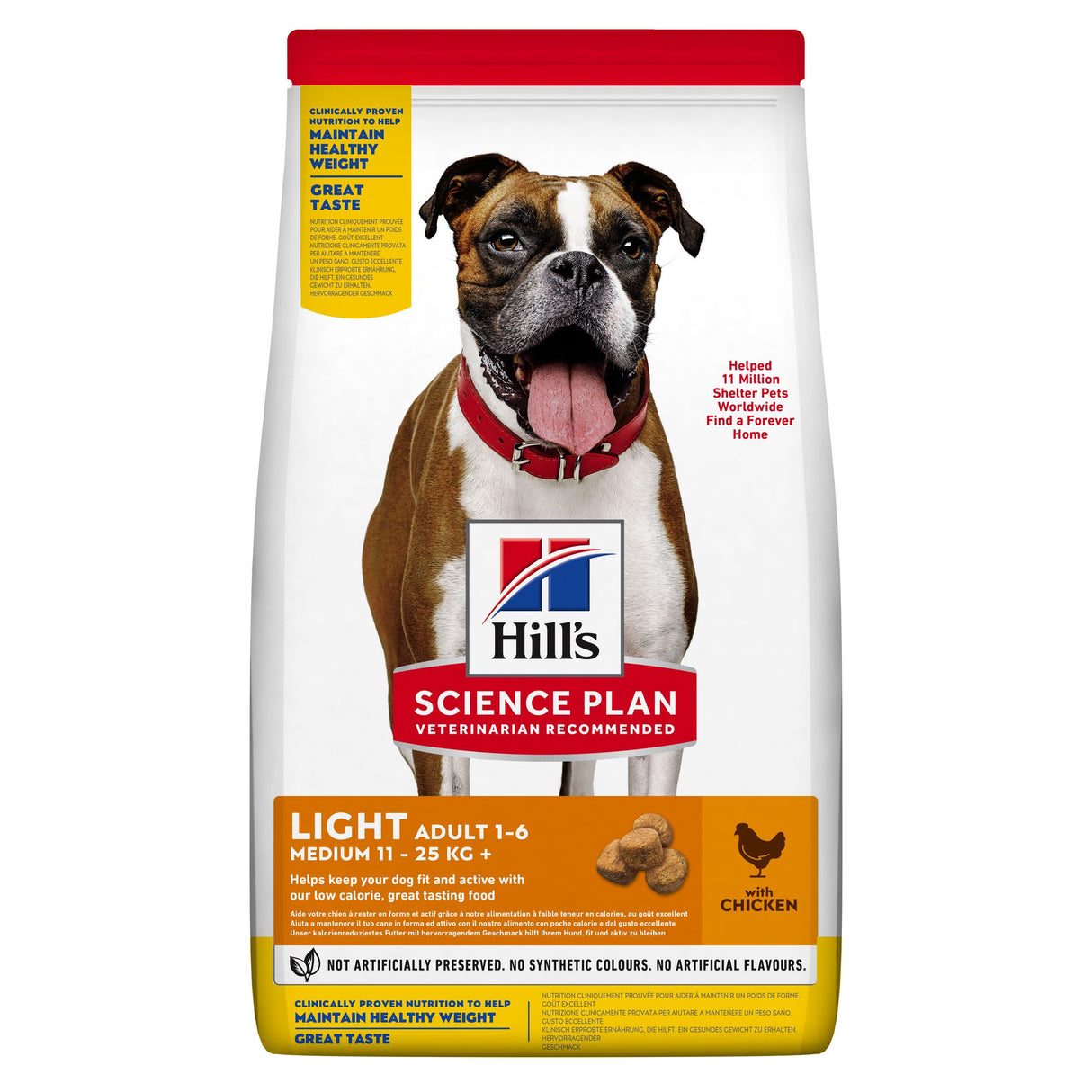 Hill's Science Plan SP Canine Adult Light Medium Chicken
