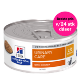 Hill's PRESCRIPTION DIET c/d Multicare Urinary Care kattefoder med kylling - 156g