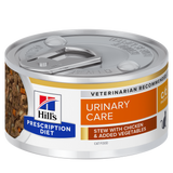 Hill’s Prescription Diet c/d Multicare Urinary Care Stew kattefoder med kylling & grøntsager