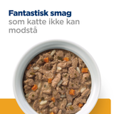 Hill’s Prescription Diet c/d Multicare Urinary Care Stew kattefoder med kylling & grøntsager