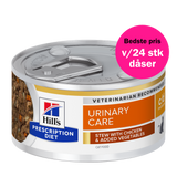 Hill’s Prescription Diet c/d Multicare Urinary Care Stew kattefoder med kylling & grøntsager