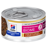 Hill's Prescription Diet GI Biome Stew - Fordøjelsesstøttende kattefoder med kylling