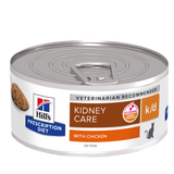 Hill's Prescription Diet k/d vådfoder til katte med kylling - 156 g