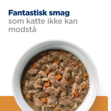 Hill’s Prescription Diet k/d Stew til katte med kylling & grøntsager | Nyrestøttende vådfoder