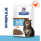 Hill’s PRESCRIPTION DIET k/d Early Stage vådfoder til katte med kylling - Nyrepleje i tidligt stadie