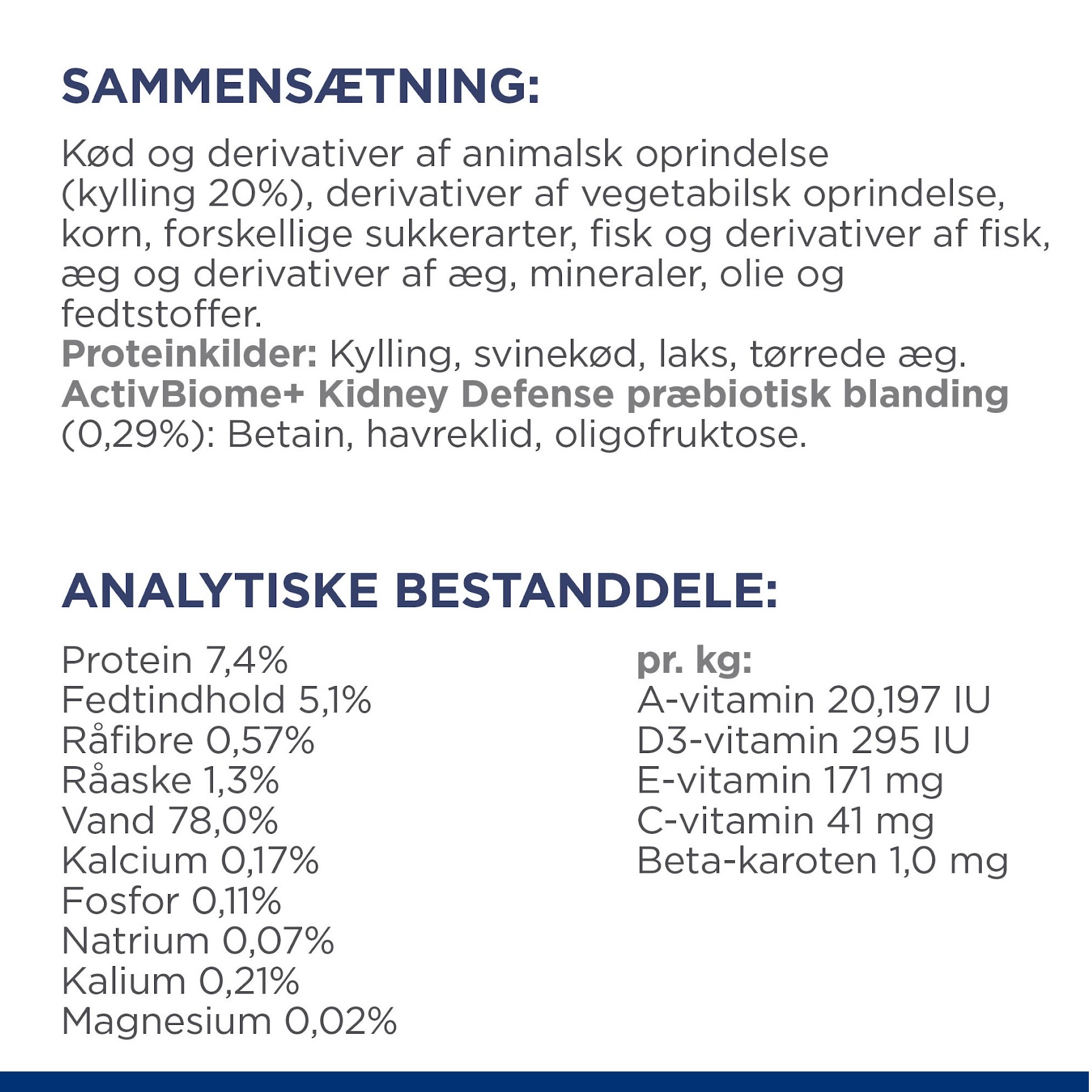 Hill’s PRESCRIPTION DIET k/d Early Stage vådfoder 12x85g til katte med kylling - Nyrepleje i tidligt stadie