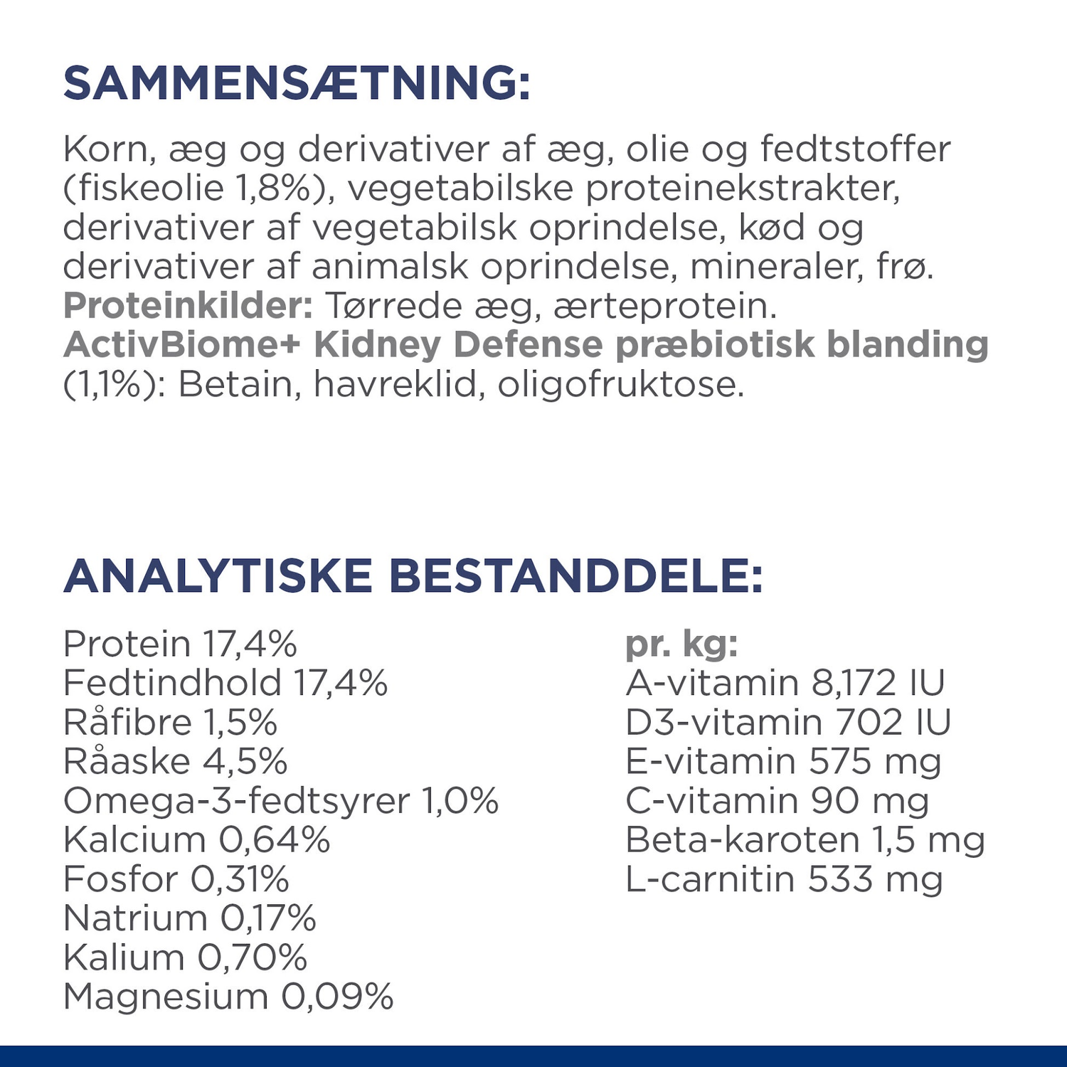Hill’s Prescription Diet k/d Early Stage hundefoder til hunde med tidlige tegn på nyrelidelser