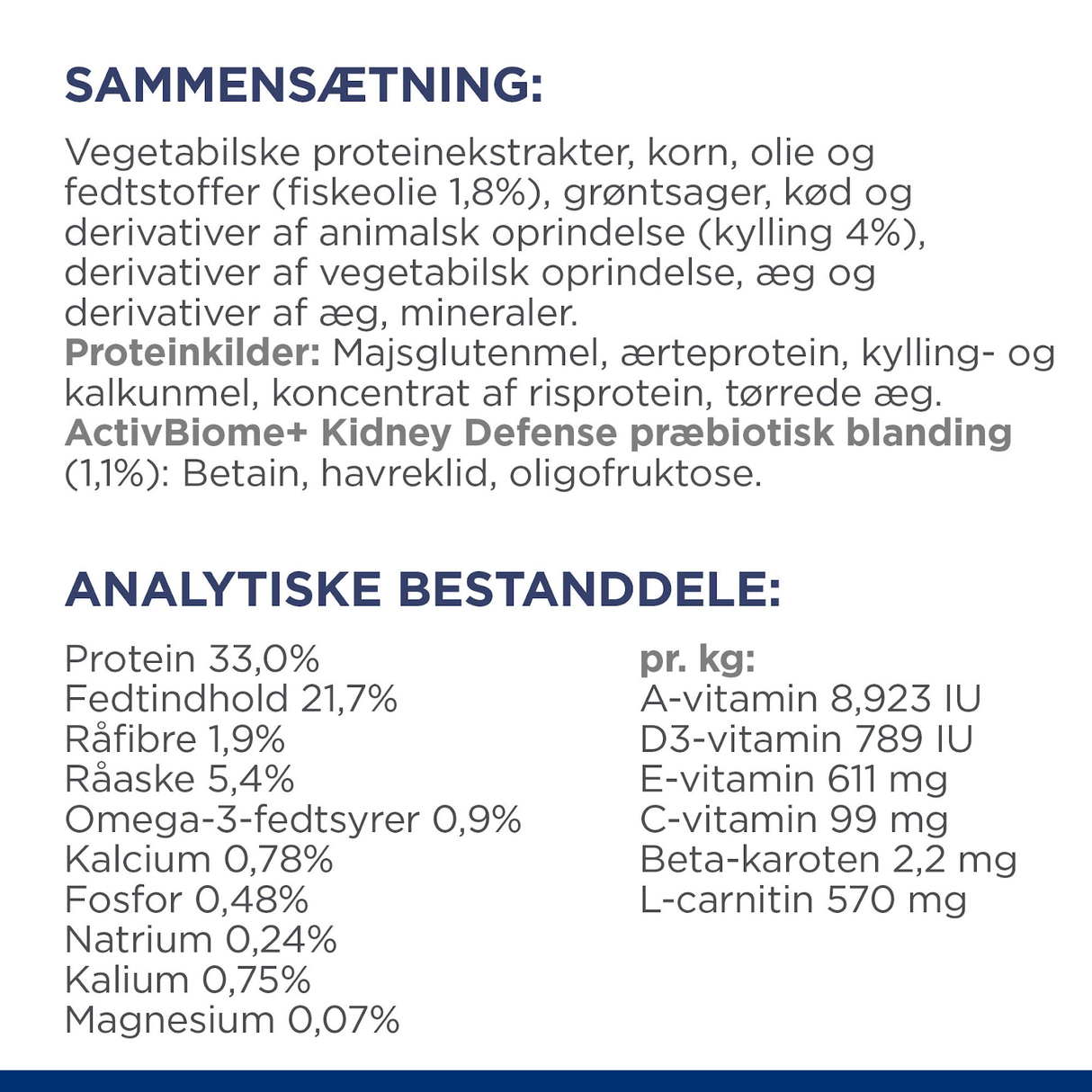 Hill’s PRESCRIPTION DIET k/d Early Stage tørfoder til katte med kylling - Nyrepleje i tidligt stadie