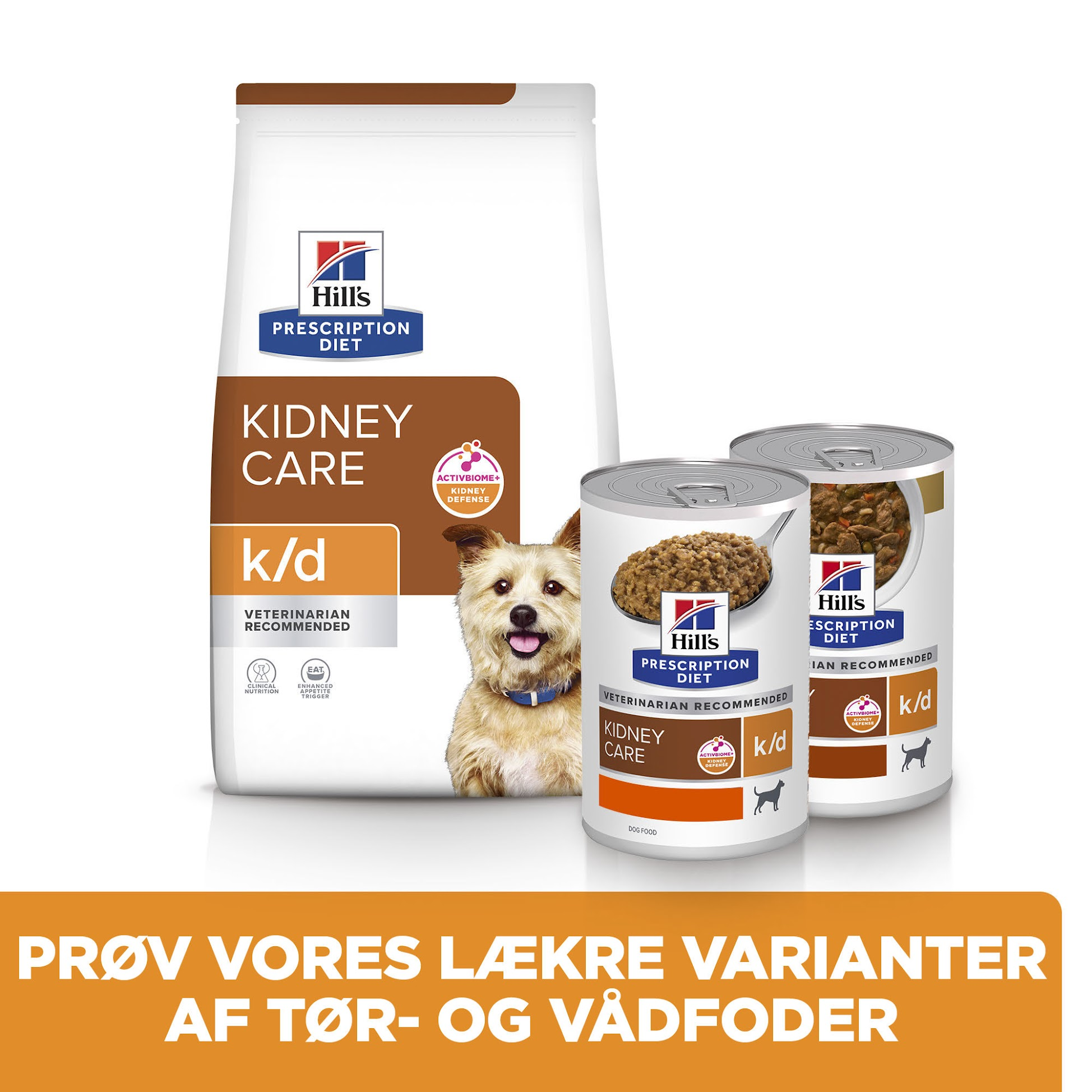 Hill's PRESCRIPTION DIET k/d Kidney Care tørfoder til hunde med kylling