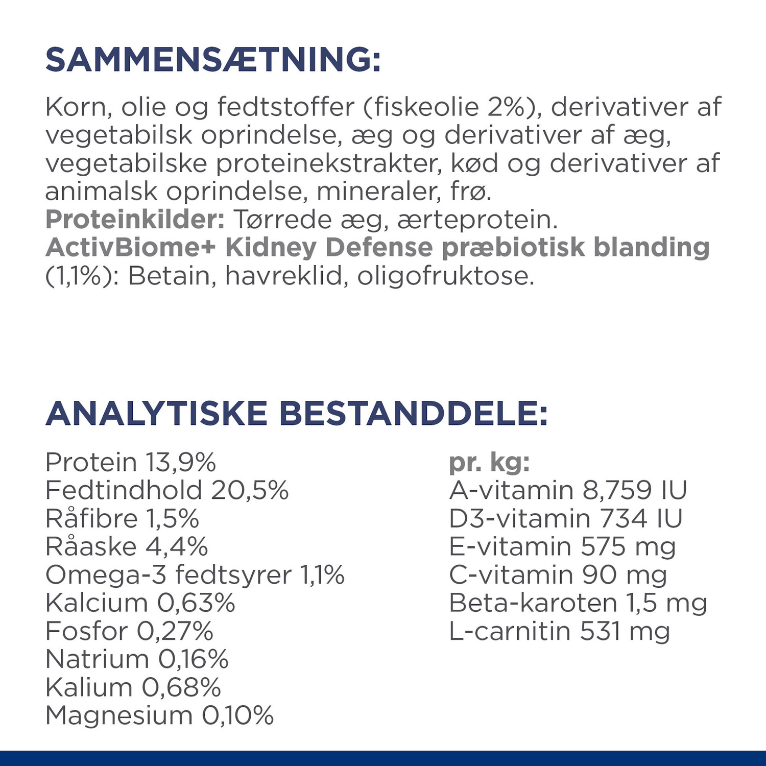 Hill's PRESCRIPTION DIET k/d Kidney Care tørfoder til hunde med kylling