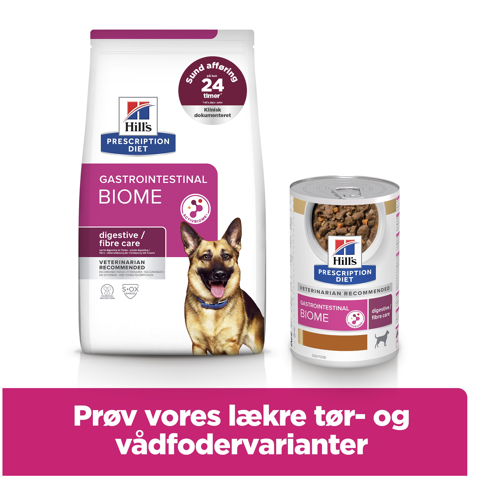 Hill’s PRESCRIPTION DIET Gastrointestinal Biome tørfoder til hunde med kylling