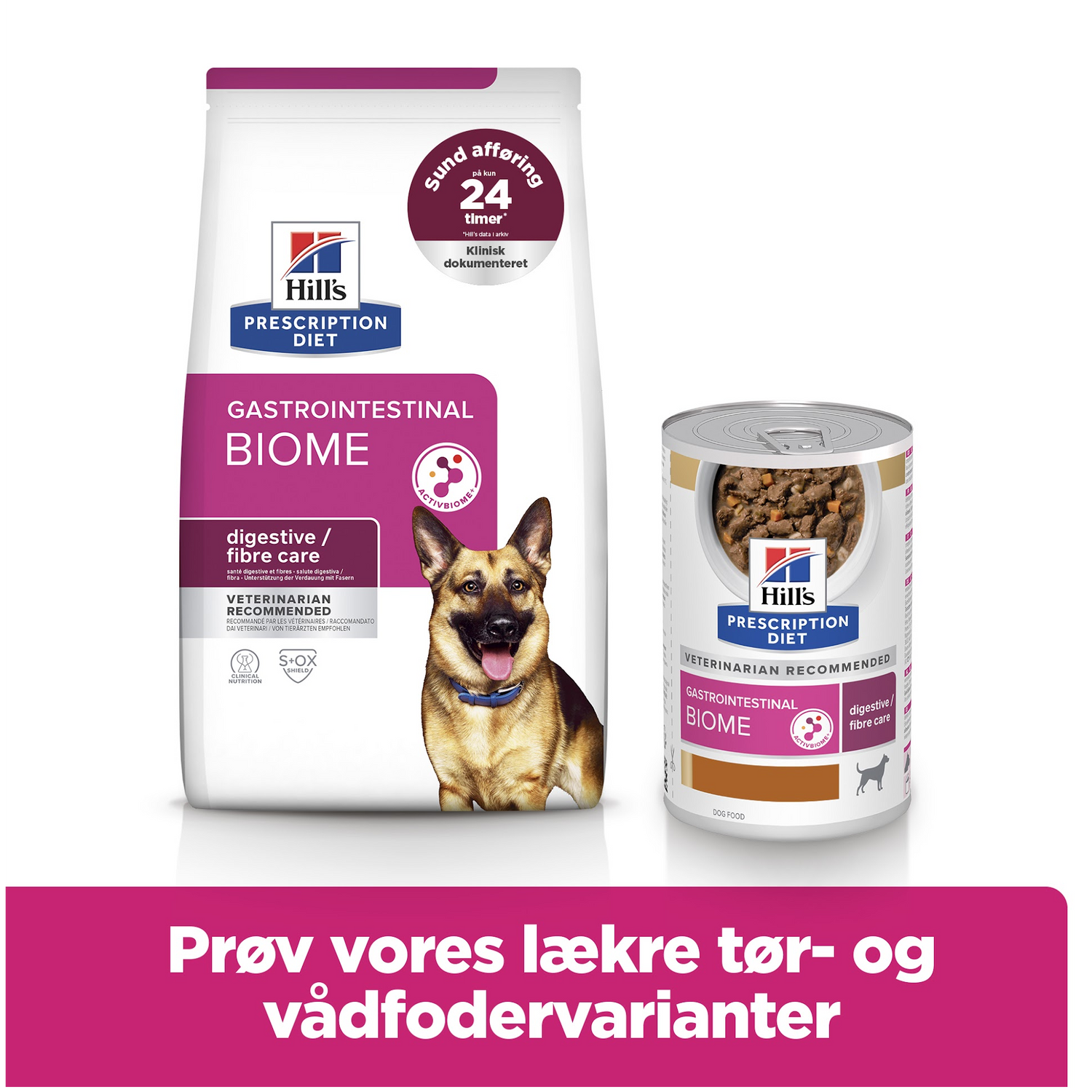 Hill’s PRESCRIPTION DIET Gastrointestinal Biome tørfoder til hunde med kylling