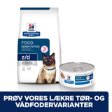Hill’s PRESCRIPTION DIET z/d Food Sensitivities vådfoder til katte – 156g dåser