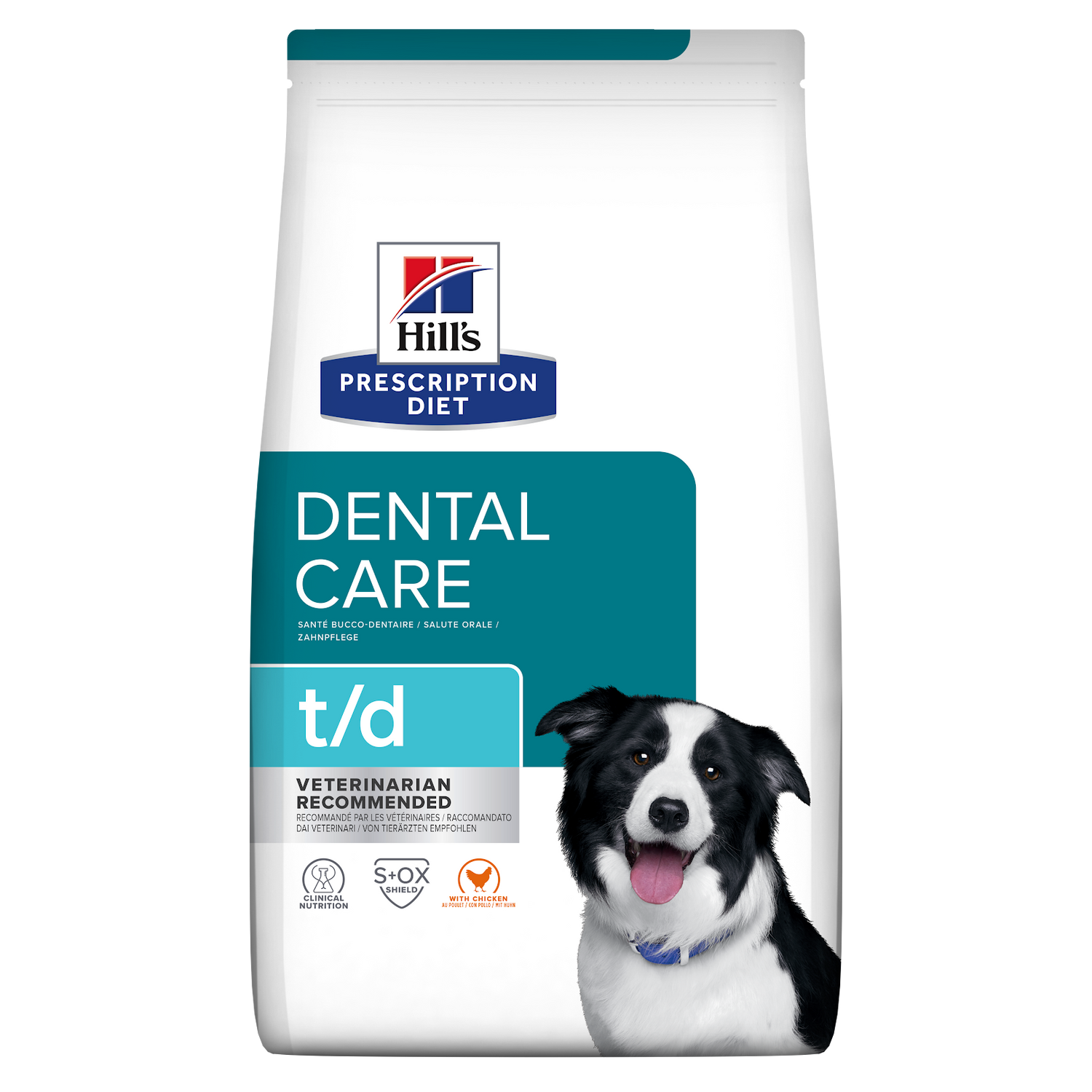 Hill’s Prescription Diet t/d | Dental Care tørfoder til hunde med kylling