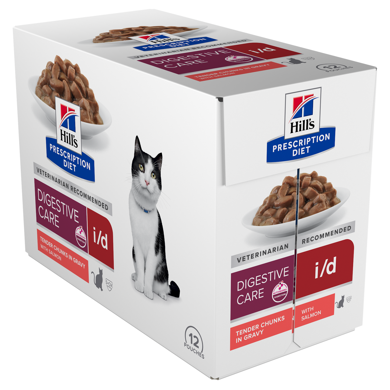 Hill's Prescription Diet i/d vådfoder til katte med mavetarmsygdomme 12x85g