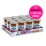 Hill's PRESCRIPTION DIET i/d Low Fat Digestive Care vådfoder til hunde med kylling & tilsatte grøntsager