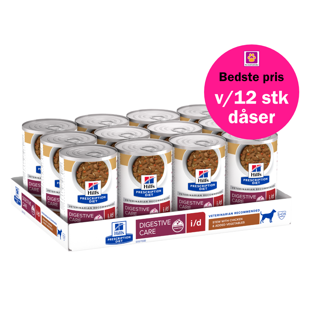 Hill's PRESCRIPTION DIET i/d Digestive Care vådfoder til hunde med kylling