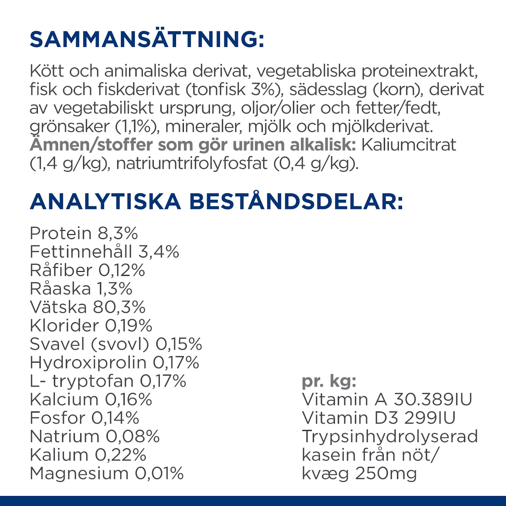 Hill's Prescription Diet c/d Multicare Stress Stew Tun - Urinvejsfoder til katte