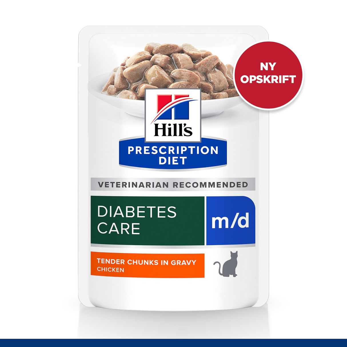 Hill’s PRESCRIPTION DIET m/d vådfoder til katte med kylling - 12x85g