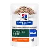 Hill’s PRESCRIPTION DIET m/d vådfoder til katte med kylling – 12x85g