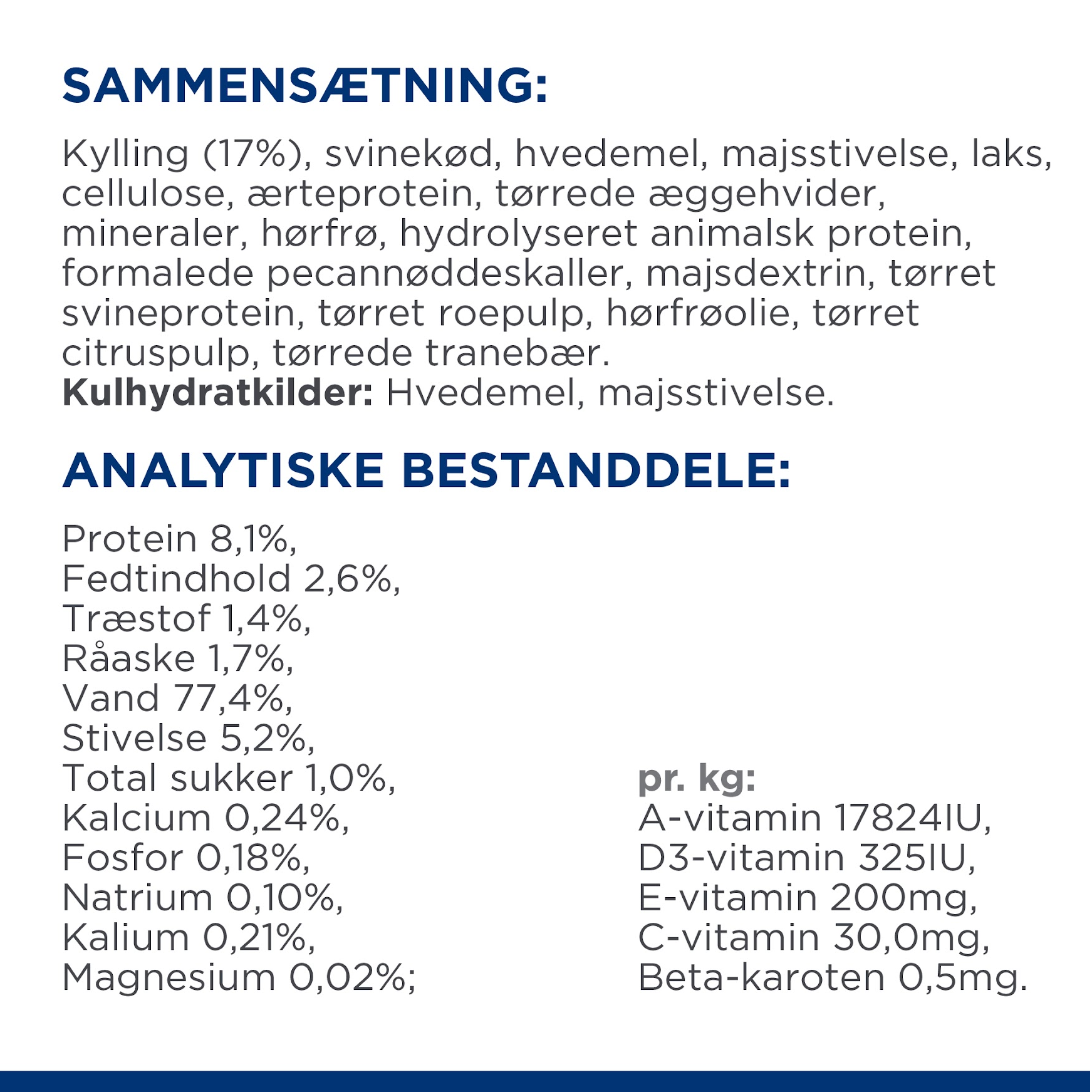 Hill’s PRESCRIPTION DIET w/d Multi-Benefit vådfoder til katte med kylling – 12x85g