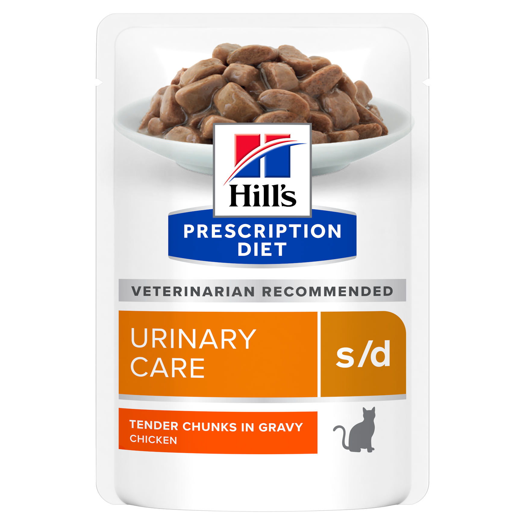 Hill’s PRESCRIPTION DIET s/d Urinary Care vådfoder til katte med kylling - 12x85g