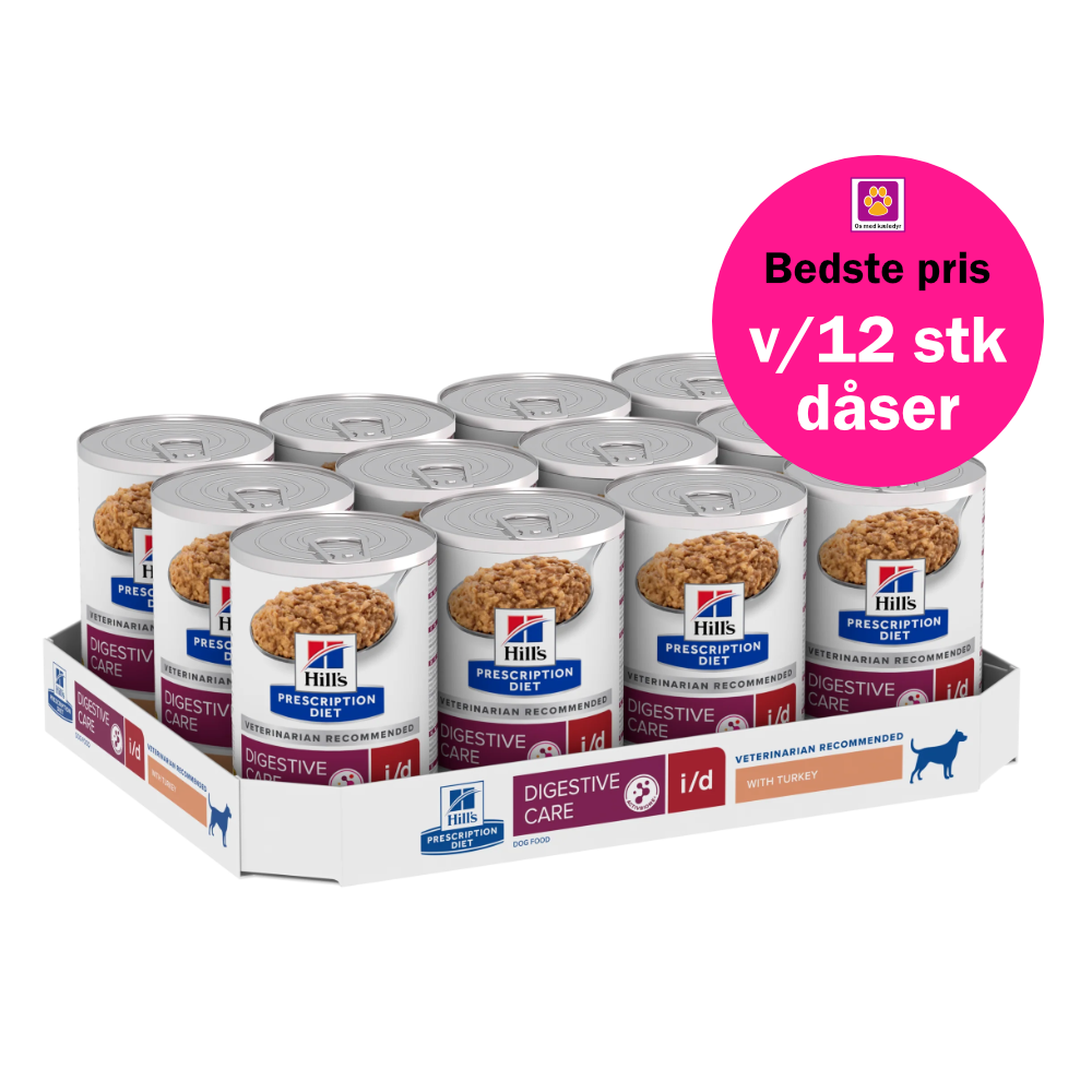 Hill's PRESCRIPTION DIET i/d Digestive Care vådfoder til hunde med kalkun