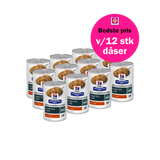 Hill's PRESCRIPTION DIET w/d Diabetes Care vådfoder til hunde med kylling 370g dåser