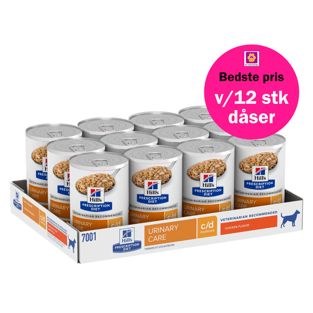 Hill's PRESCRIPTION DIET c/d Multicare Urinary Care dåsefoder til hunde med kylling