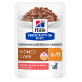 Hill's PRESCRIPTION DIET k/d Kidney Care vådfoder til katte - portionsposer 12x85g
