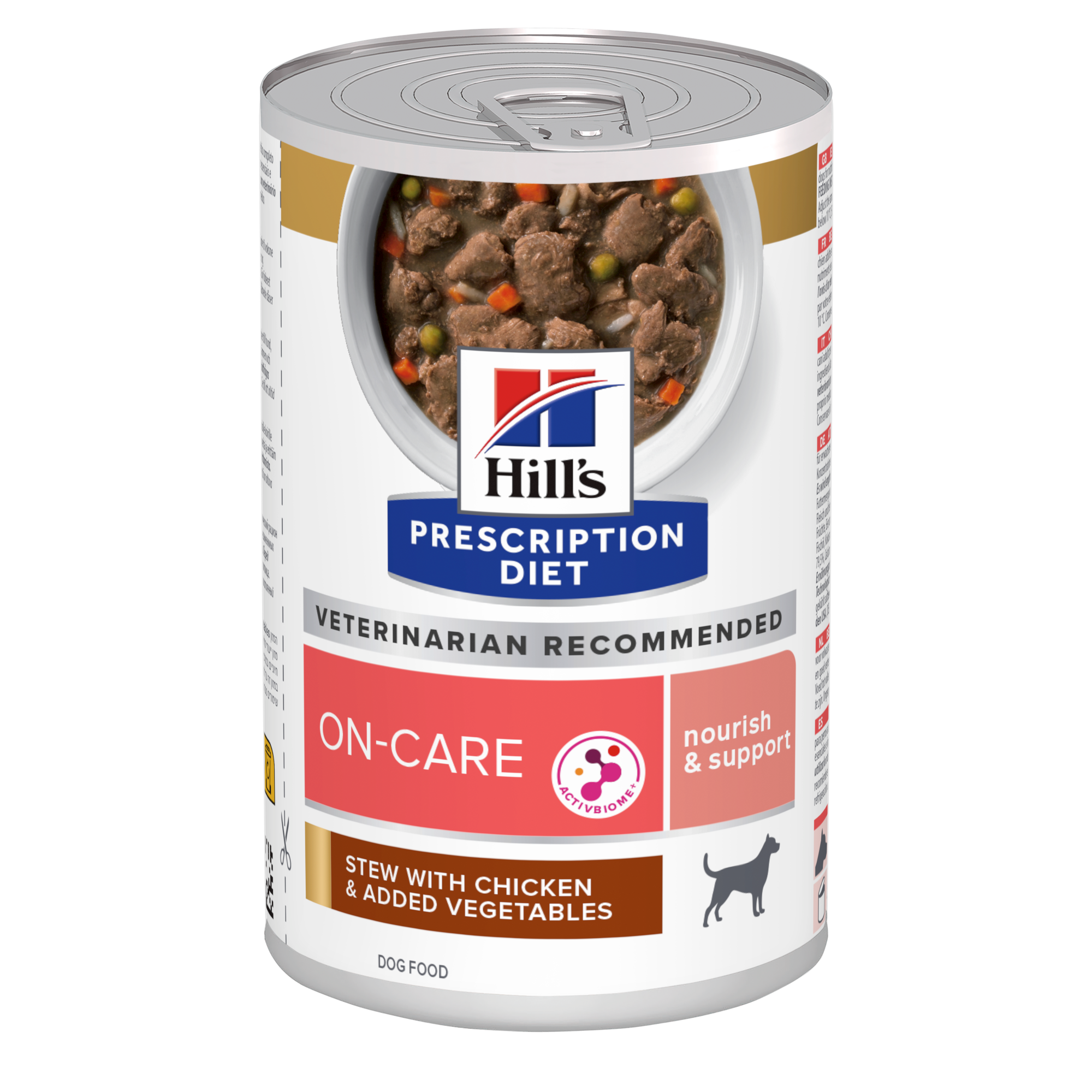Hill’s Prescription Diet On-Care Stew vådfoder til hunde med kylling & grøntsager