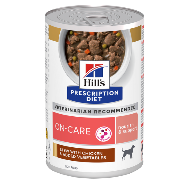 Hill’s Prescription Diet On-Care Stew vådfoder til hunde med kylling & grøntsager