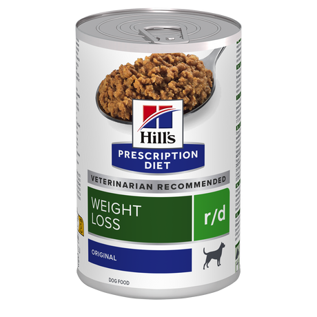 Hill's PRESCRIPTION DIET r/d Weight Reduction vådfoder til hunde med kylling 350g dåse