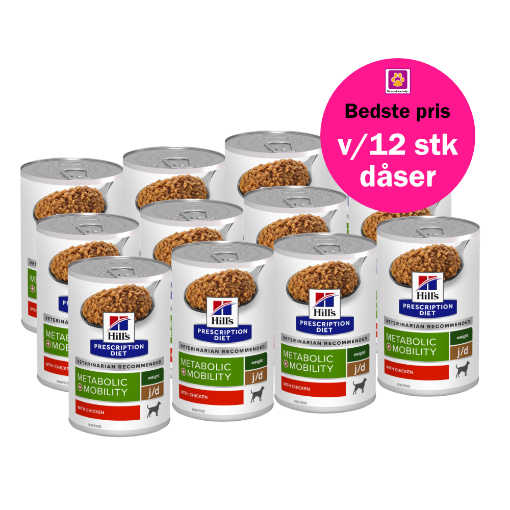 Hill's PRESCRIPTION DIET Metabolic + Mobility vådfoder til hunde 370g