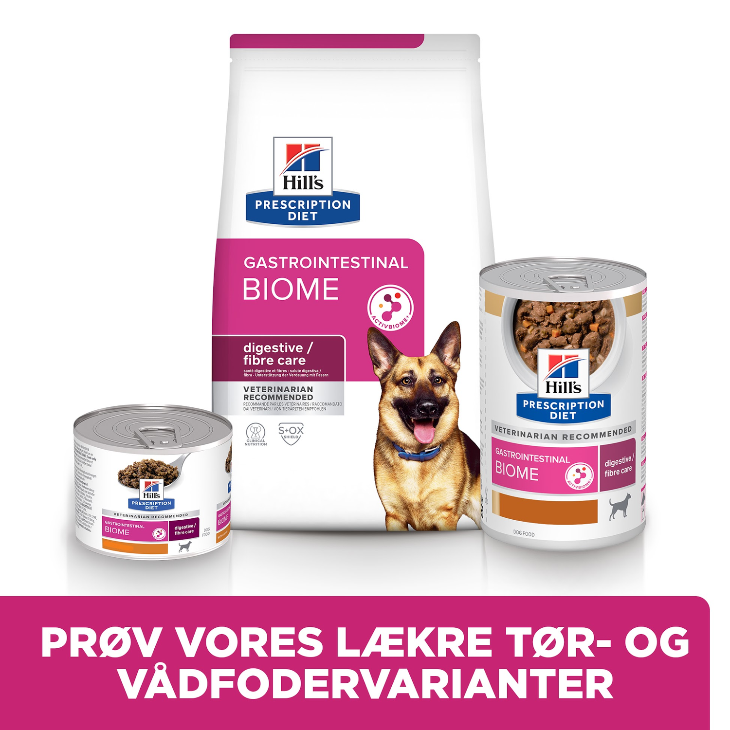 Hill's PRESCRIPTION DIET - Gastrointestinal Biome til hunde, Stew med kylling og gulerødder